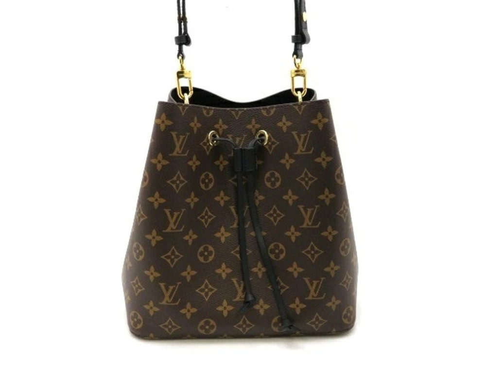 LOUIS VUITTON Bag Shoulder Neo Noe Monogram Noir Black